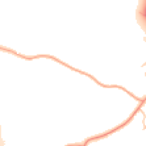Daytime road noise heatmap for ST12 9HP