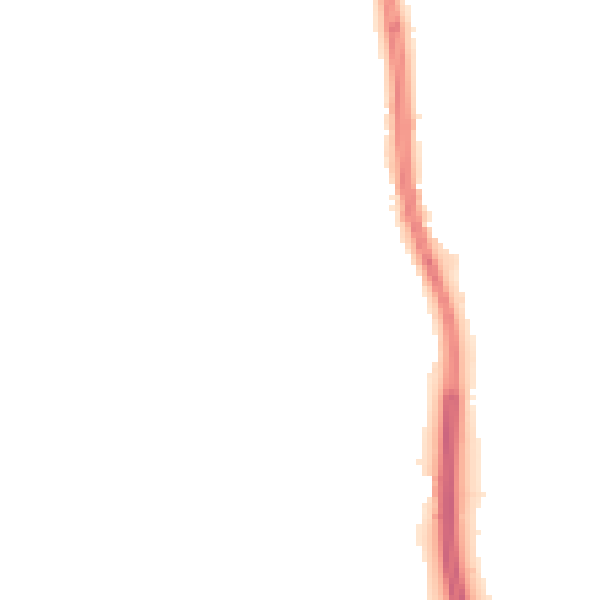 Night-time road noise heatmap for ST12 9JE