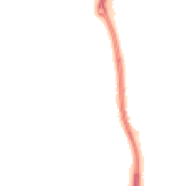 Night-time road noise heatmap for ST12 9JQ