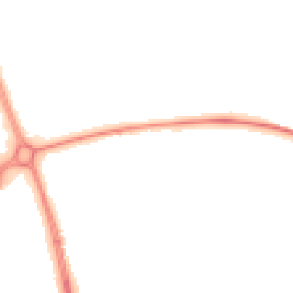 Night-time road noise heatmap for ST16 1UA