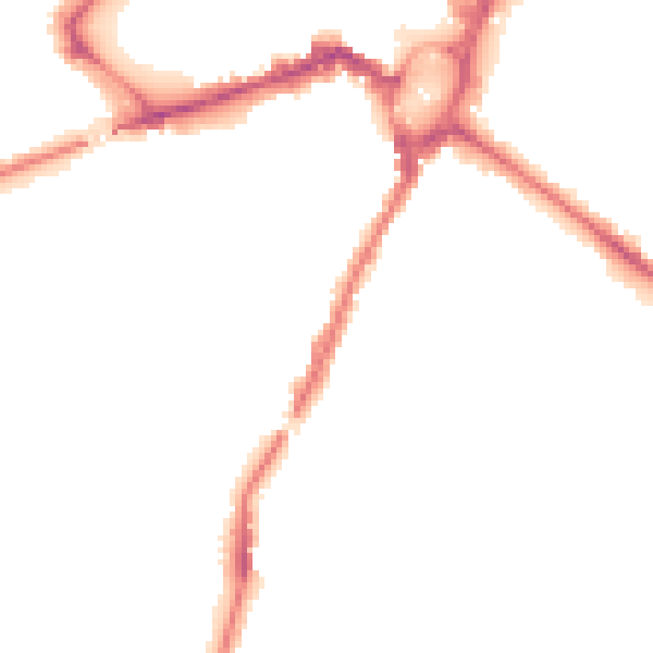 Night-time road noise heatmap for ST17 4AS