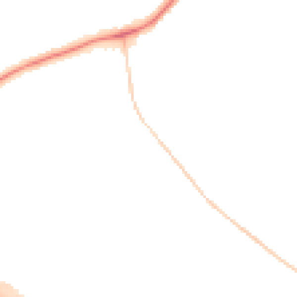 Night-time road noise heatmap for ST17 9TX