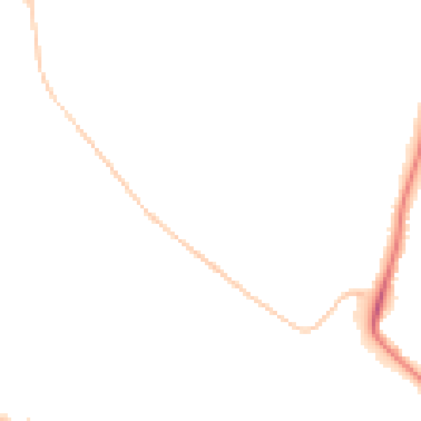 Night-time road noise heatmap for ST17 9XX