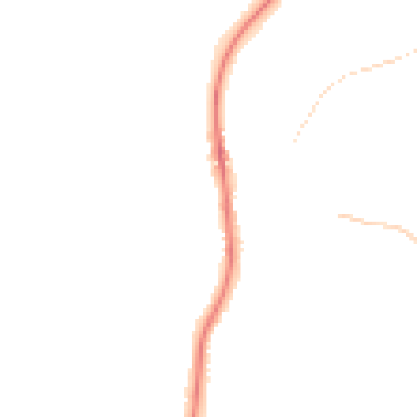 Night-time road noise heatmap for ST19 5AL