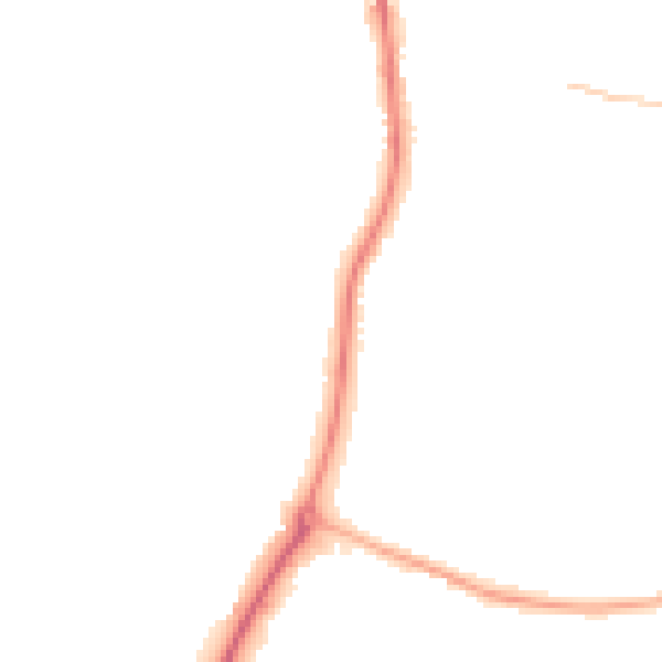 Night-time road noise heatmap for ST19 5AQ