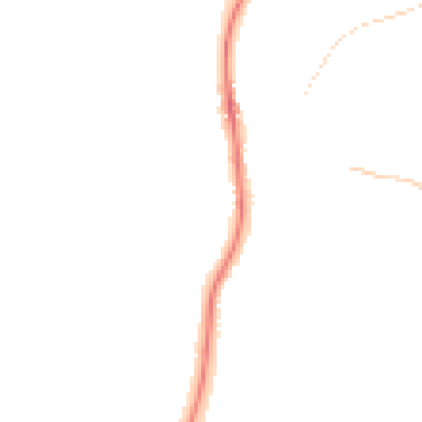 Night-time road noise heatmap for ST19 5AZ