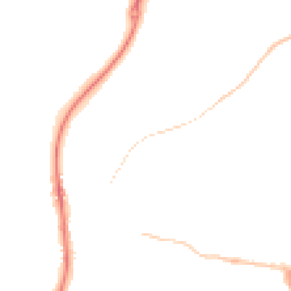 Night-time road noise heatmap for ST19 5BA