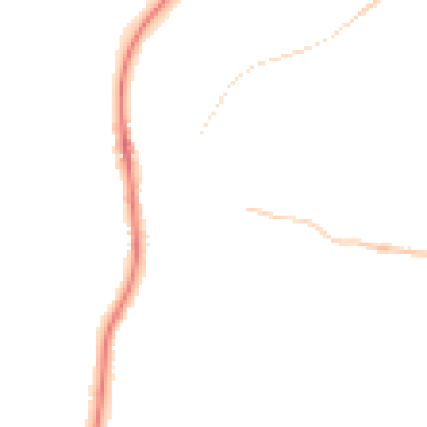 Night-time road noise heatmap for ST19 5DJ