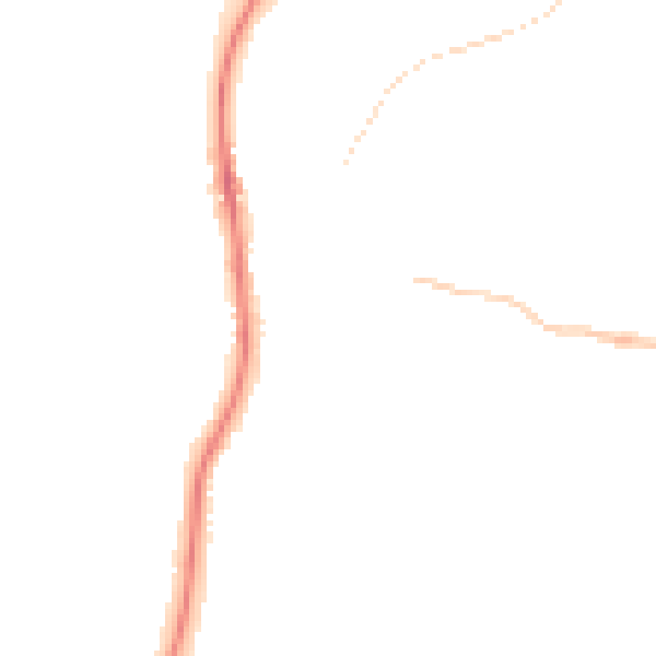 Night-time road noise heatmap for ST19 5DN
