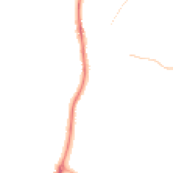 Night-time road noise heatmap for ST19 5DR