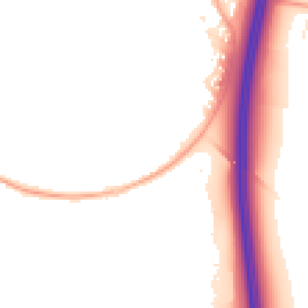Night-time road noise heatmap for ST19 5JJ
