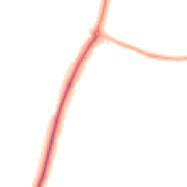 Night-time road noise heatmap for ST19 5PF