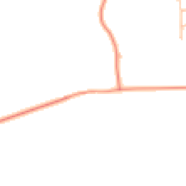 Daytime road noise heatmap for ST19 9AP