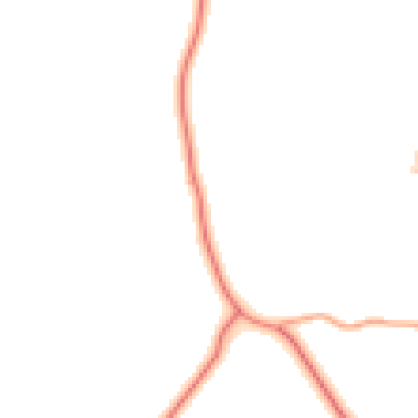 Daytime road noise heatmap for ST19 9AR
