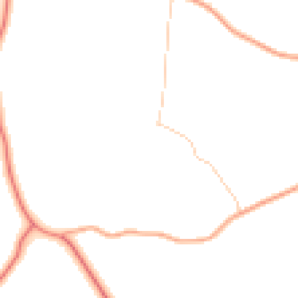 Daytime road noise heatmap for ST19 9AS