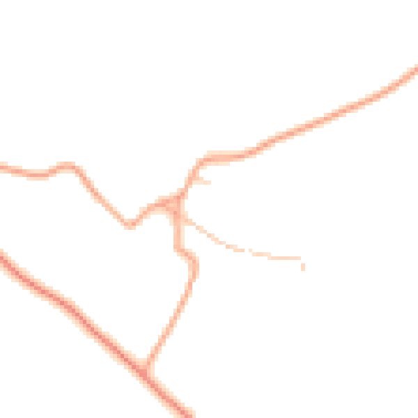 Daytime road noise heatmap for ST19 9JH