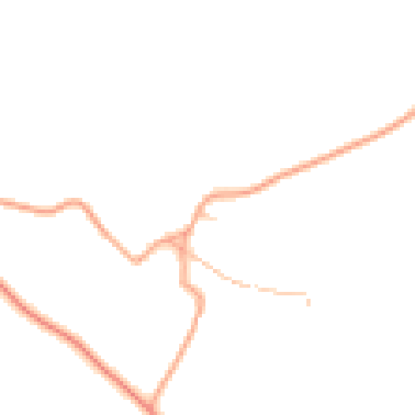 Daytime road noise heatmap for ST19 9JZ