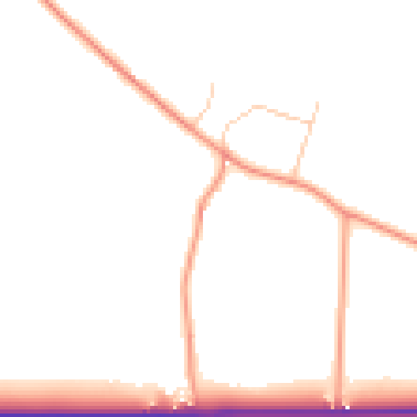 Daytime road noise heatmap for ST19 9LJ