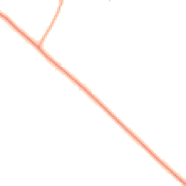 Daytime road noise heatmap for ST19 9QG