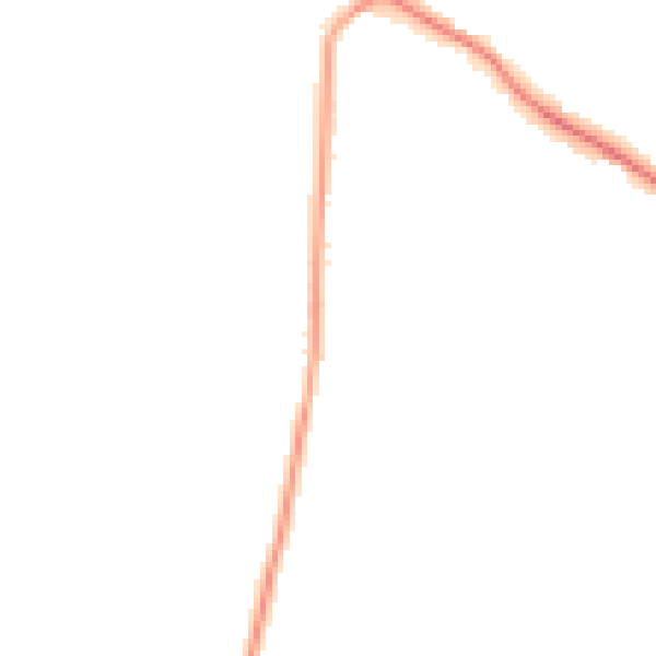 Night-time road noise heatmap for ST21 6BE