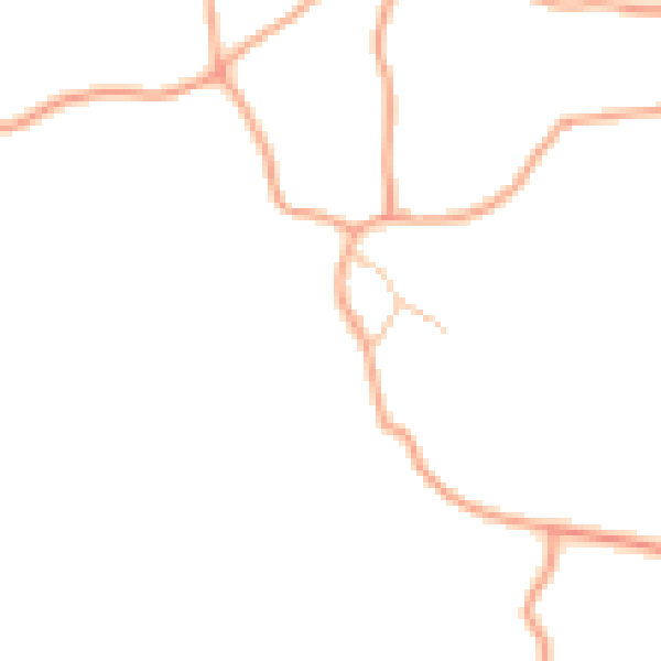Daytime road noise heatmap for ST21 6HZ