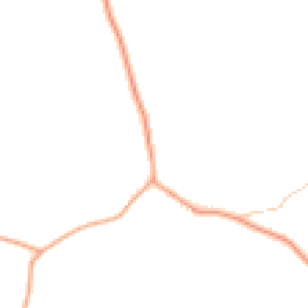 Daytime road noise heatmap for ST21 6JQ