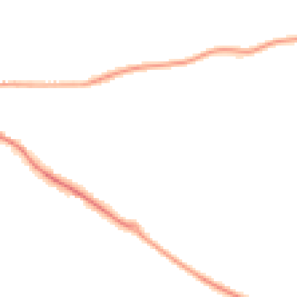 Night-time road noise heatmap for ST21 6LP