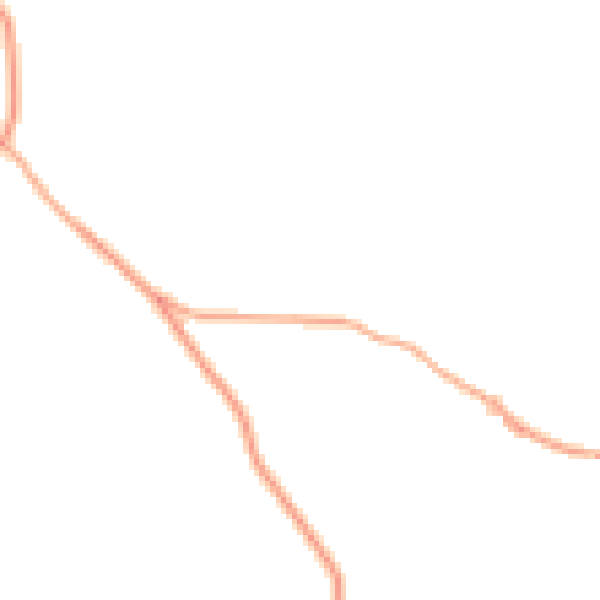 Daytime road noise heatmap for ST21 6RF