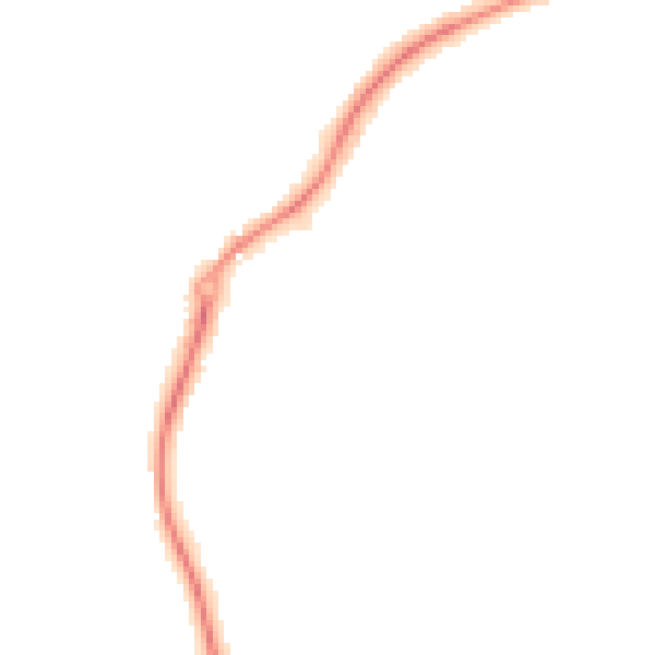 Night-time road noise heatmap for ST8 6AA