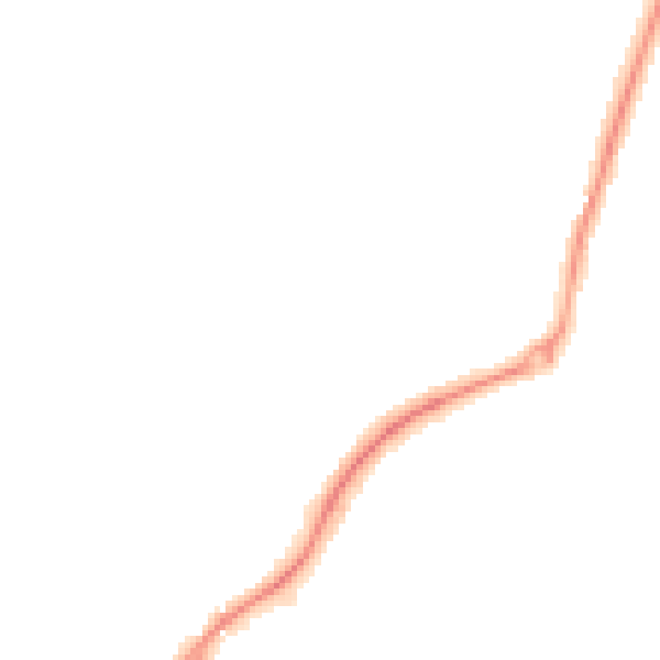 Night-time road noise heatmap for ST8 6BQ