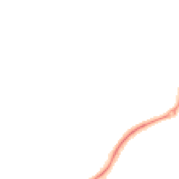 Night-time road noise heatmap for ST8 6BZ