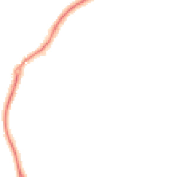 Night-time road noise heatmap for ST8 6DN