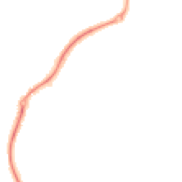 Night-time road noise heatmap for ST8 6DU