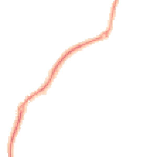 Night-time road noise heatmap for ST8 6DX