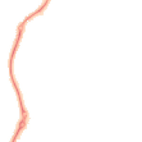 Night-time road noise heatmap for ST8 6JB