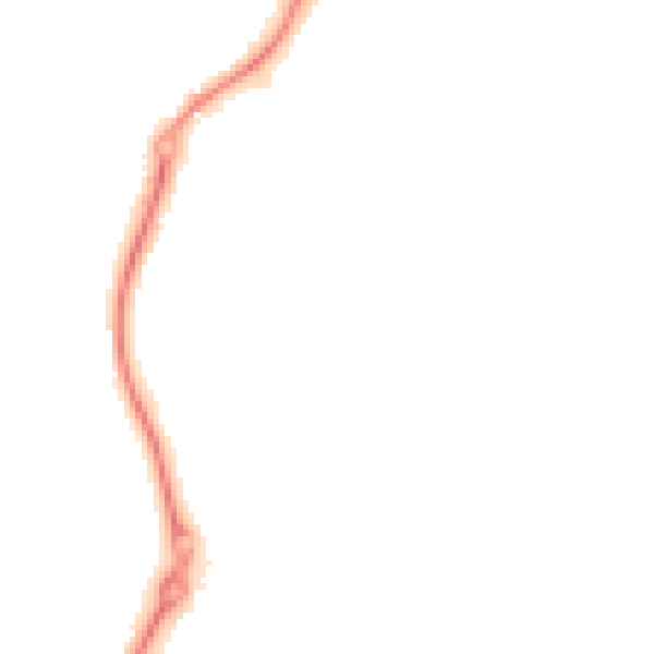 Night-time road noise heatmap for ST8 6JD