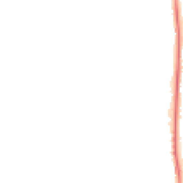 Night-time road noise heatmap for ST8 6JW