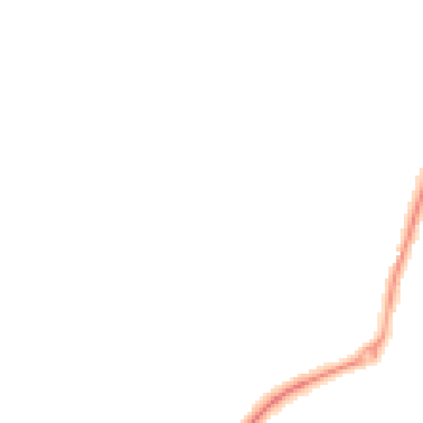 Night-time road noise heatmap for ST8 6QA