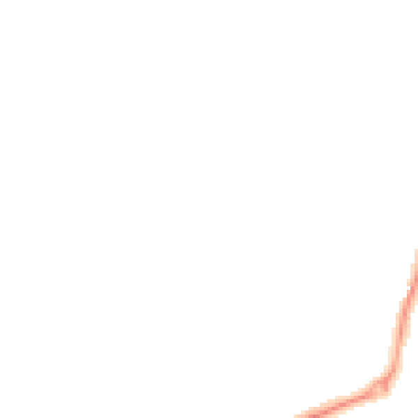 Night-time road noise heatmap for ST8 6QE
