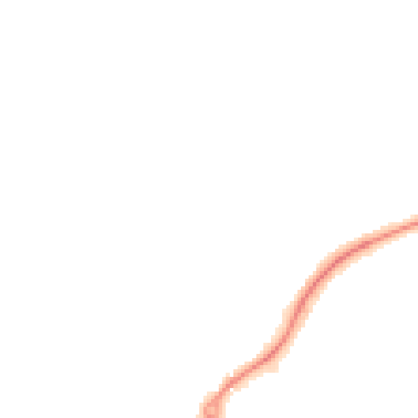 Night-time road noise heatmap for ST8 6UE