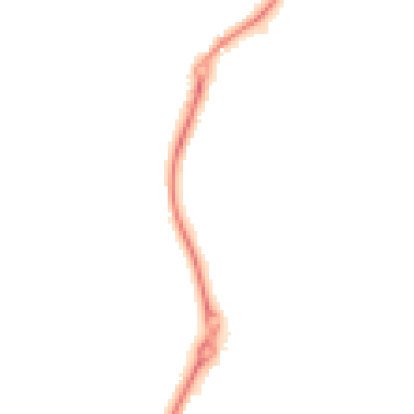 Night-time road noise heatmap for ST8 7PH