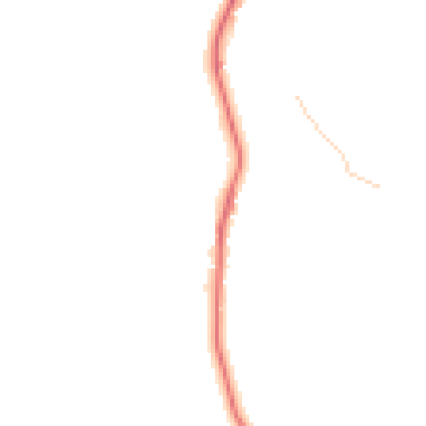 Night-time road noise heatmap for ST8 7QB