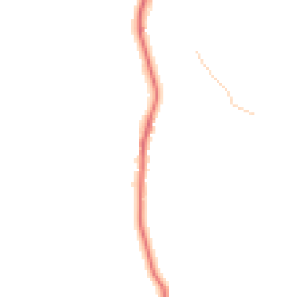 Night-time road noise heatmap for ST8 7QD