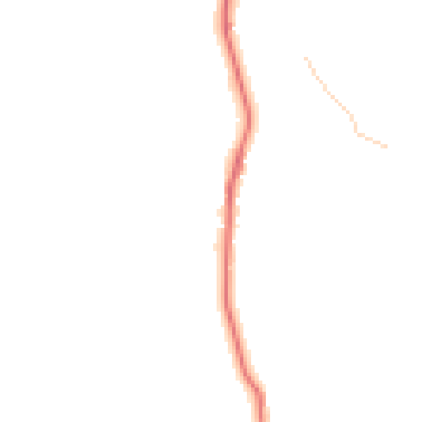 Night-time road noise heatmap for ST8 7QJ