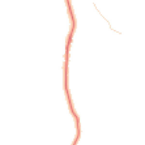 Night-time road noise heatmap for ST8 7QQ