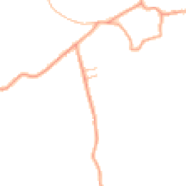 Daytime road noise heatmap for ST9 9LN
