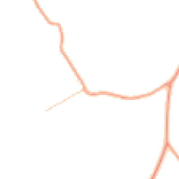 Daytime road noise heatmap for ST9 9NA