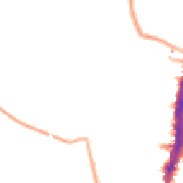 Night-time road noise heatmap for SW16 1AE