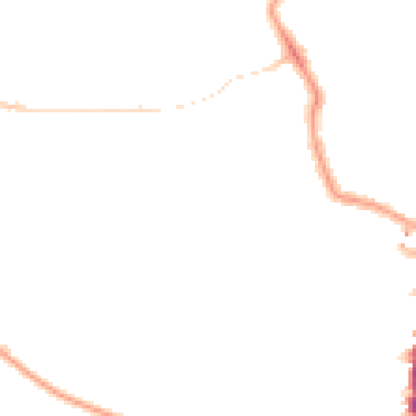 Night-time road noise heatmap for SW16 1AQ