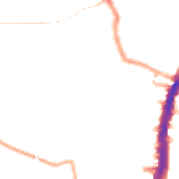 Night-time road noise heatmap for SW16 1AX